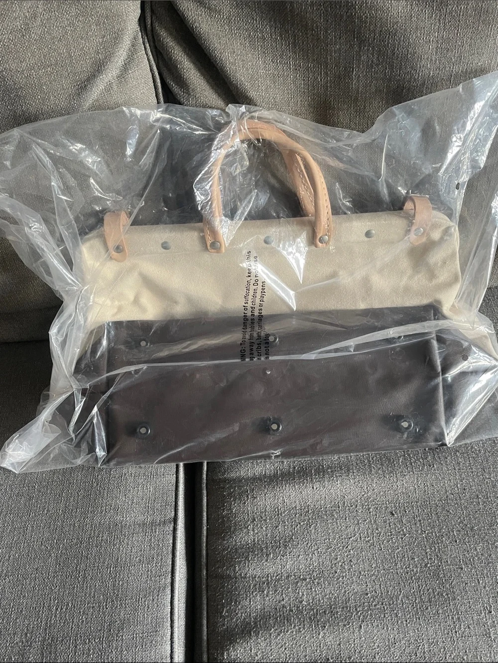 Klein Tools 5102-16 Canvas Leather Tool Bag Wide Mouth Heavy Duty Made in USA